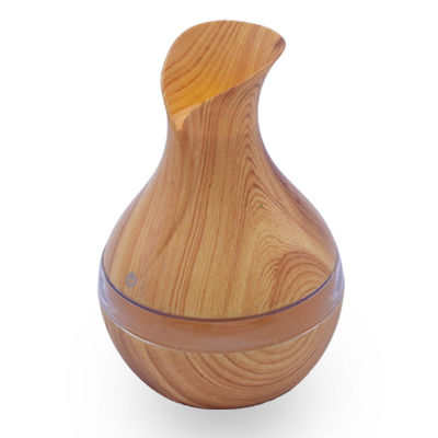 コンパクト 300ml 木製花瓶デザイン 家庭用超音波湿気 Diffuser