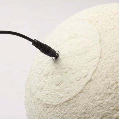 調節可能なタッチ制御 リモート PLA 3D プリント 月ランプ 寿命 10000 時間