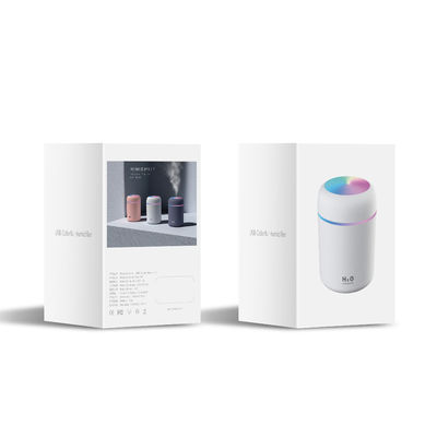 5Vポータブルミニエアクーラー 色の変化 LEDライトと超音波湿化