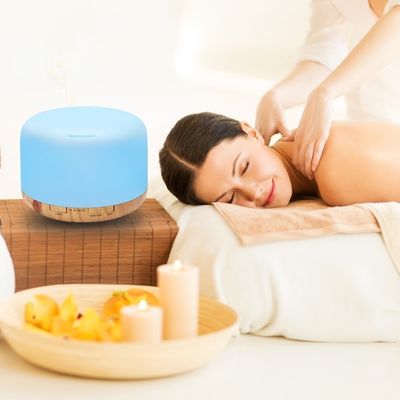NO アプリ制御 12W 500ml リモコン付きアサキ精油アロマディフューザー