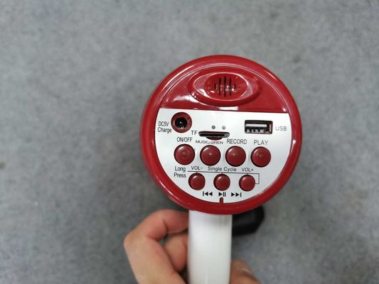 619U BT ポータブル ブルートゥース 無線メガフォン USBサポートと内蔵マイク