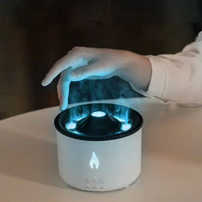 350ML 容量 3D 炎効果 火山 空気湿化器 アロマディフューザー