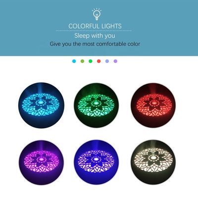 550ml 変色 木製 LED エッセンシャルオイル 湿気化器 アロマディフューザー 24V 容量&gt; 200ml