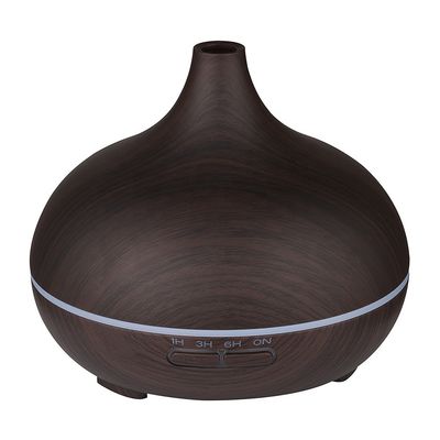 550ml エッセンシャルオイルアロマテラピー Diffuser for Home App-Controlled 12W パワー 木製 トップ
