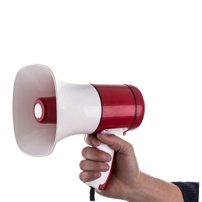 スタイルの人気プロモーション 1チャンネル多機能プラスチックメガフォン